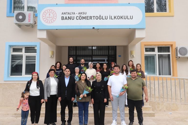 AKSU BELEDİYESİ’NDEN ÖĞRETMENLER GÜNÜ’NE ÖZEL ZİYARETLER