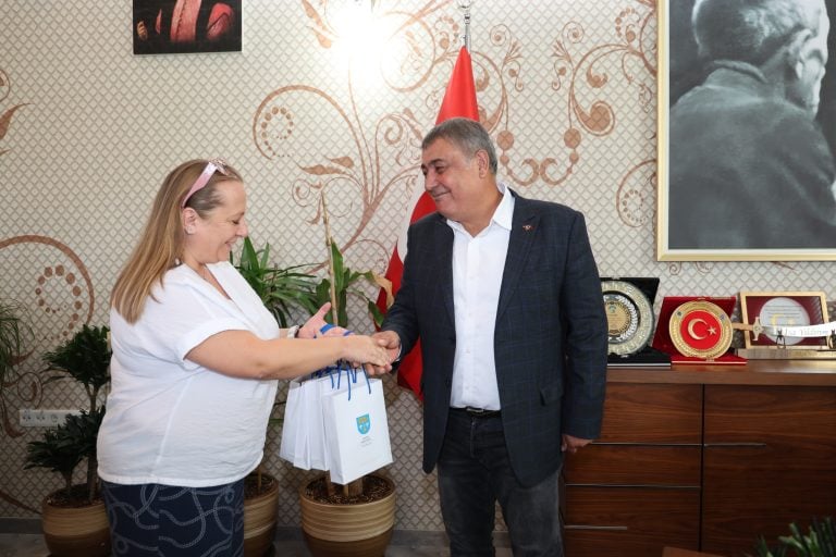 İSPANYA VE POLONYA ÖĞRENCİLERİ AKSU’DA SIFIR ATIK PROJESİNİ İNCELEDİ