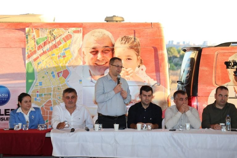 BAŞKAN YILDIRIM: “GÜZELYURT’TA ÖNCE ALTYAPI SONRA KENTLEŞME”