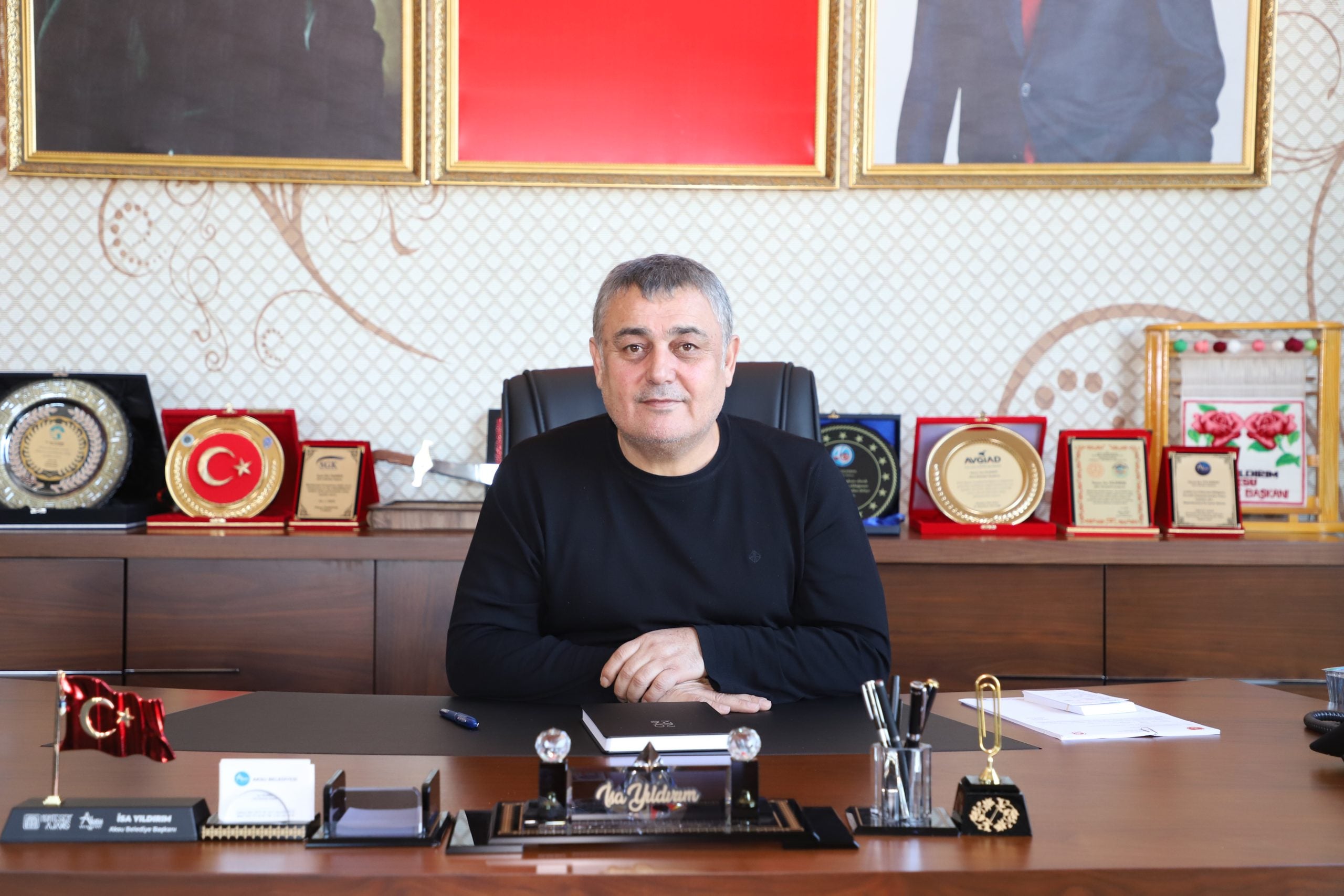 BAŞKAN YILDIRIM: YENİ PROJELERLE AKSU’YA YENİ İŞ SAHALARI AÇACAĞIZ