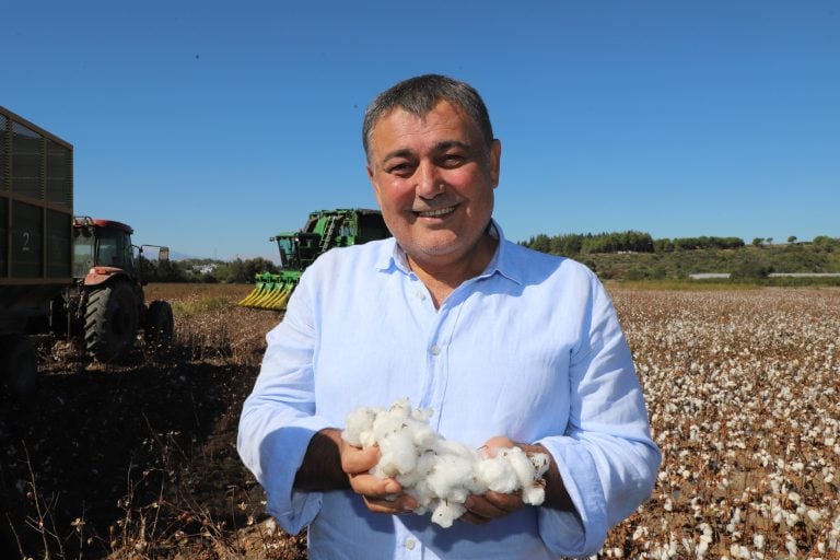 BAŞKAN YILDIRIM PAMUK HASADINA KATILDI