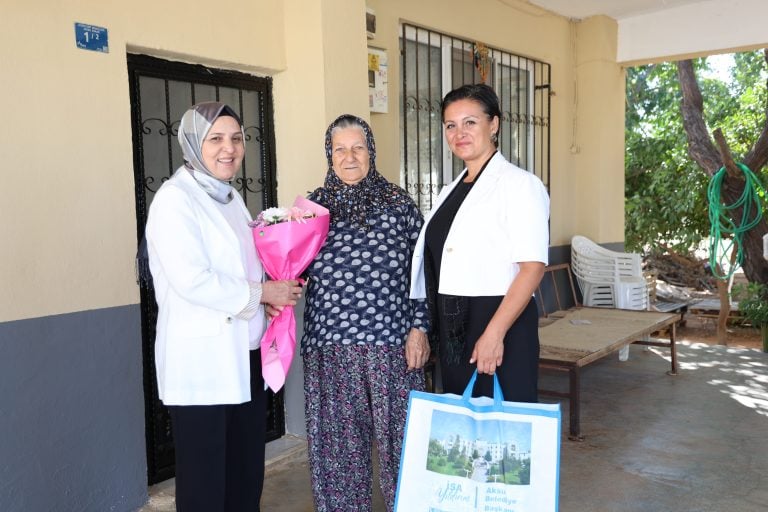 AKSU BELEDİYESİ’NDEN GAZİLER GÜNÜ’NDE ANLAMLI ZİYARET