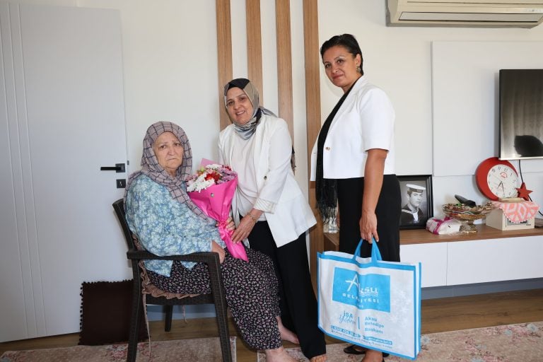 AKSU BELEDİYESİ’NDEN GAZİLER GÜNÜ’NDE ANLAMLI ZİYARET