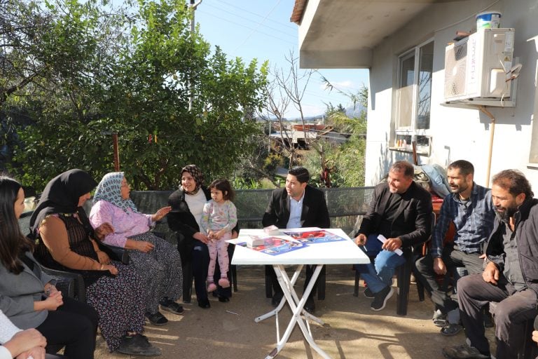 AKSU BELEDİYESİ, KAYADİBİ’NDE İHTİYAÇ SAHİPLERİYLE BULUŞTU