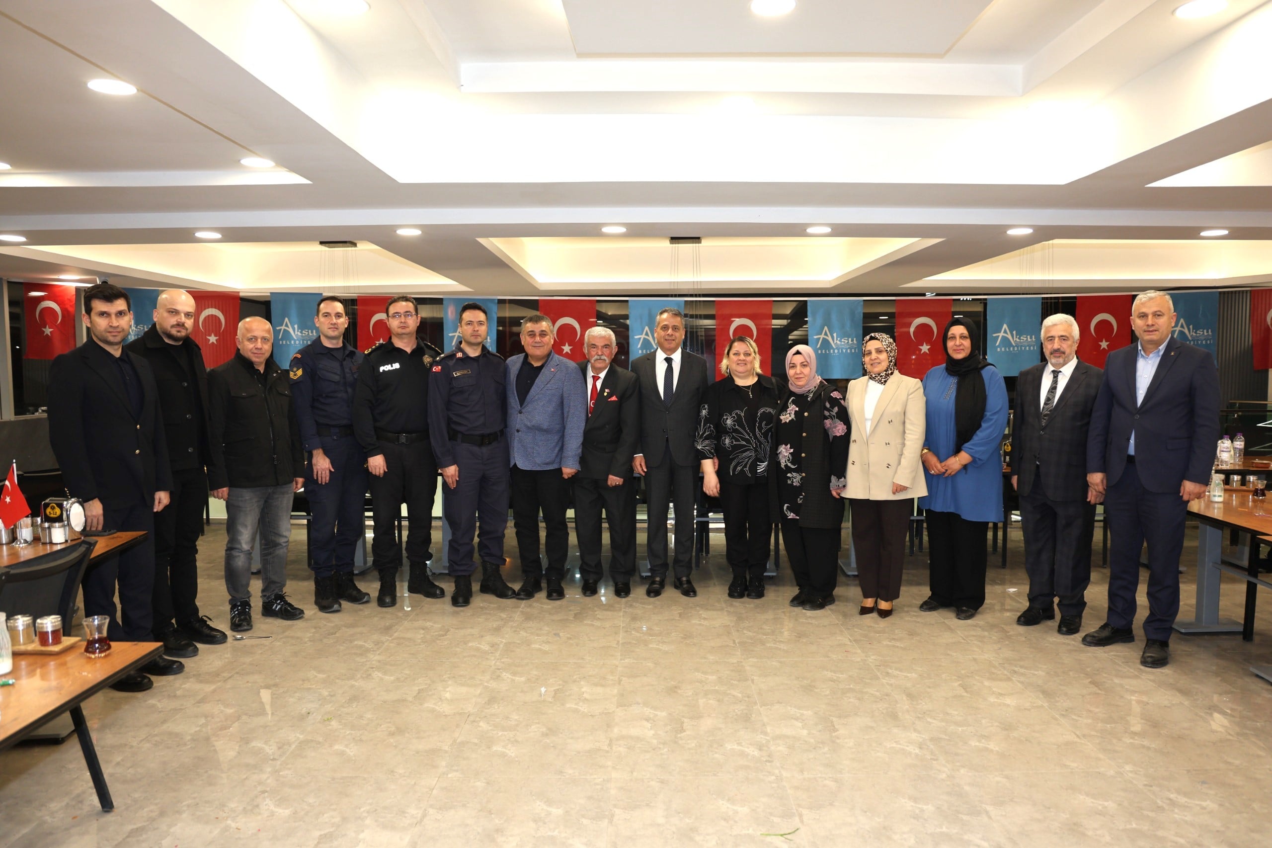 AKSU BELEDİYESİ’NDEN ŞEHİT VE GAZİ YAKINLARINA RAMAZAN’IN İLK GÜNÜNDE VEFA SOFRASI