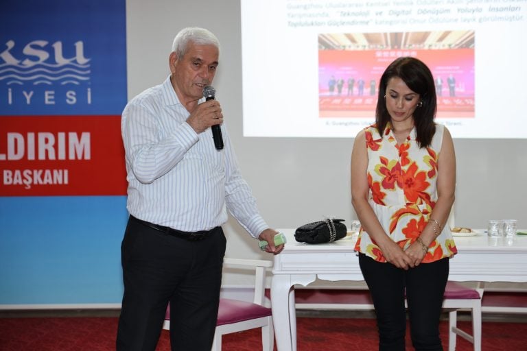 AKSU’DA ÇEVRE DOSTU ÇİFTÇİ KART PROJESİ TANITILDI