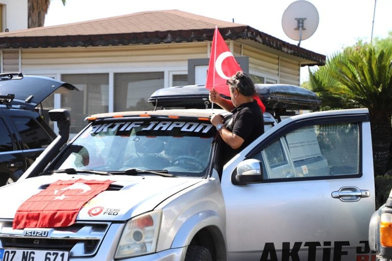 ANTALYALI YARIŞÇILAR VE KATILIMCILAR AKSU’DAN UĞURLANDI