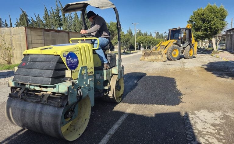 AKSU BELEDİYESİ ALTYAPI GÜÇLENDİRME ÇALIŞMALARINA DEVAM EDİYOR