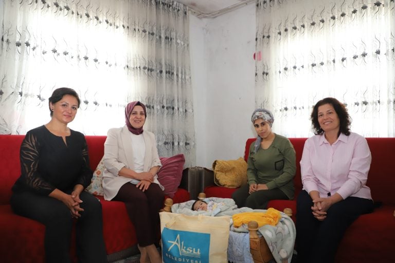 AKSU BELEDİYESİ’NDEN MİNİK KALPLERE SICAK ZİYARET