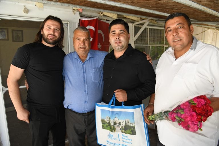 AKSU BELEDİYESİ’NDEN GAZİLER GÜNÜ’NDE ANLAMLI ZİYARET