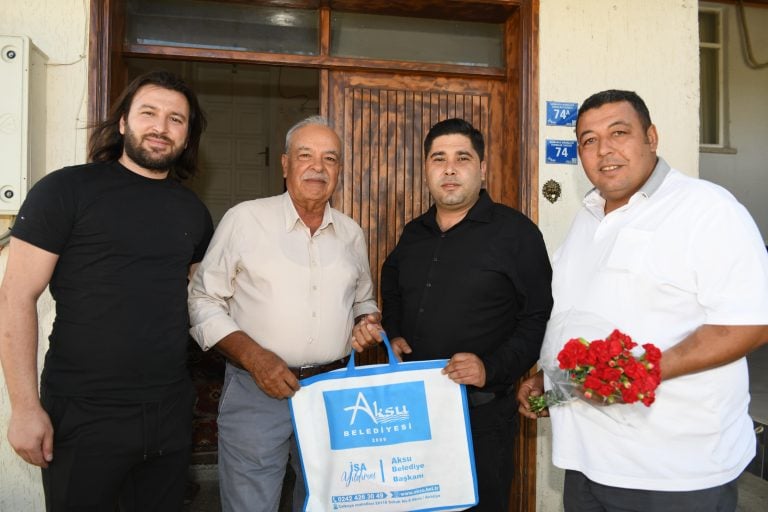 AKSU BELEDİYESİ’NDEN GAZİLER GÜNÜ’NDE ANLAMLI ZİYARET