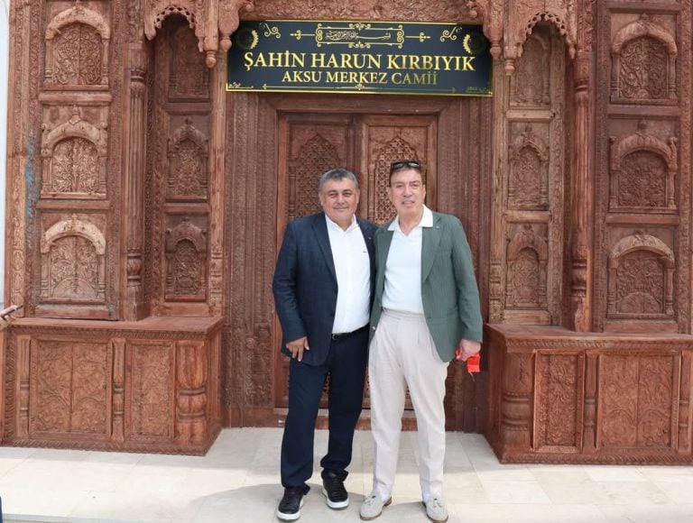 AKSU MERKEZ CAMİ DUALARLA AÇILDI