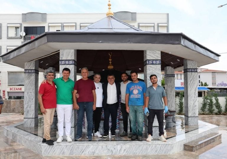 AKSU MERKEZ CAMİ DUALARLA AÇILDI