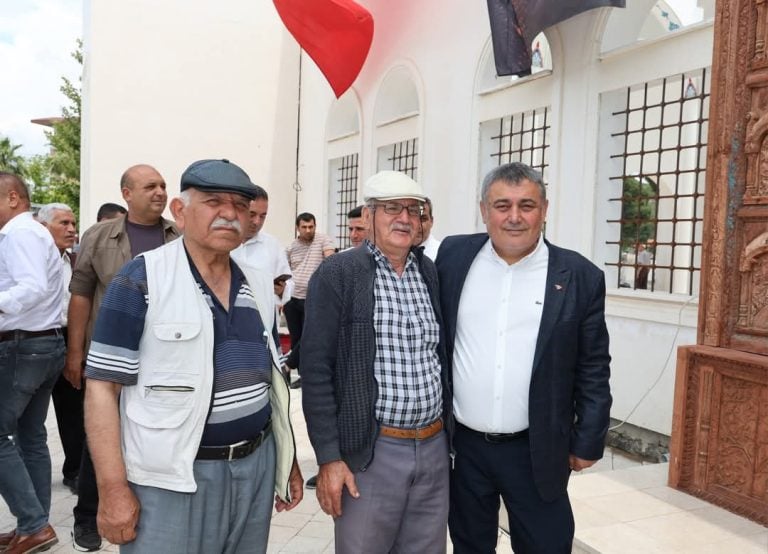 AKSU MERKEZ CAMİ DUALARLA AÇILDI