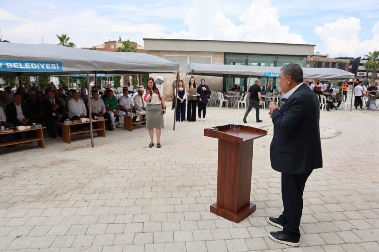 AKSU MERKEZ CAMİ DUALARLA AÇILDI