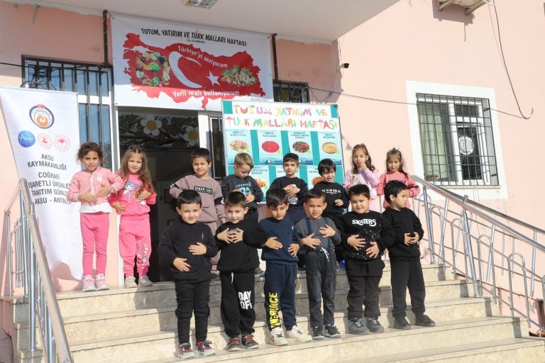 AKSU’DA COĞRAFİ İŞARETLİ ÜRÜNLER YERLİ MALI HAFTASI’NDA TANITILDI