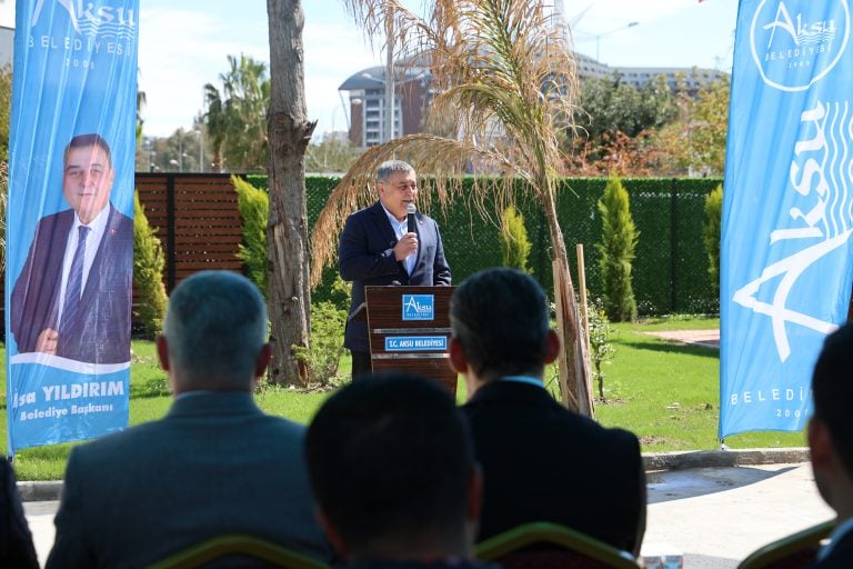 AKSU BELEDİYESİ’NDEN KEMERAĞZI’NA ZABITA HİZMET NOKTASI