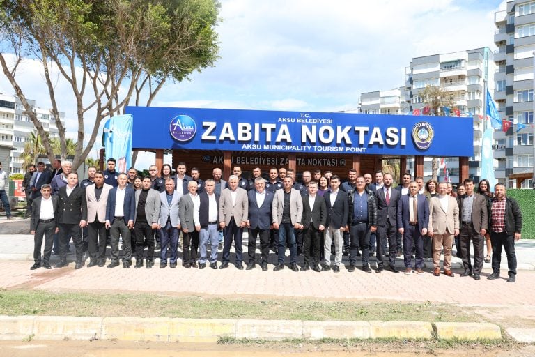 AKSU BELEDİYESİ’NDEN KEMERAĞZI’NA ZABITA HİZMET NOKTASI