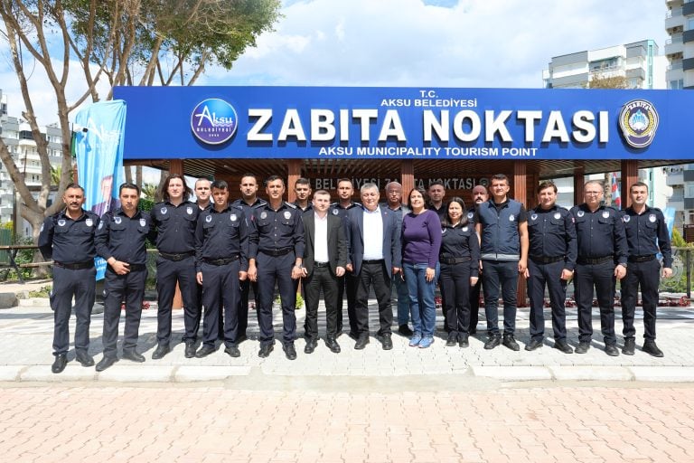 AKSU BELEDİYESİ’NDEN KEMERAĞZI’NA ZABITA HİZMET NOKTASI