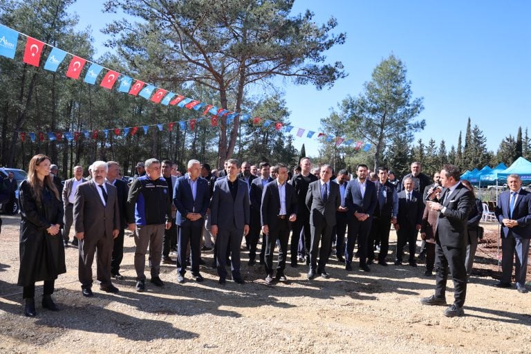 AKSU’DA SAHİPSİZ HAYVAN BAKIMEVİ VE DOĞAL YAŞAM ALANININ TEMELİ ATILDI