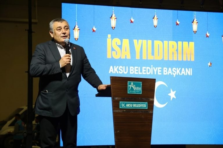 AKSU’DA BİNLERCE VATANDAŞ AYNI SOFRADA BULUŞTU