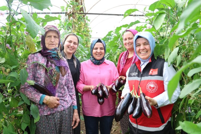 Aksu’da Kadın Üreticilere Güçlü Destek: Seralarda Emek, Dayanışma ve Üretim Bir Arada