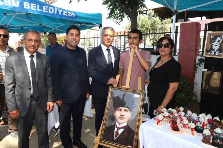 AKSU’DA ENGELLER SEVGİYLE AŞILDI, ÖZEL ÖĞRENCİLERDEN MUHTEŞEM GÖSTERİ