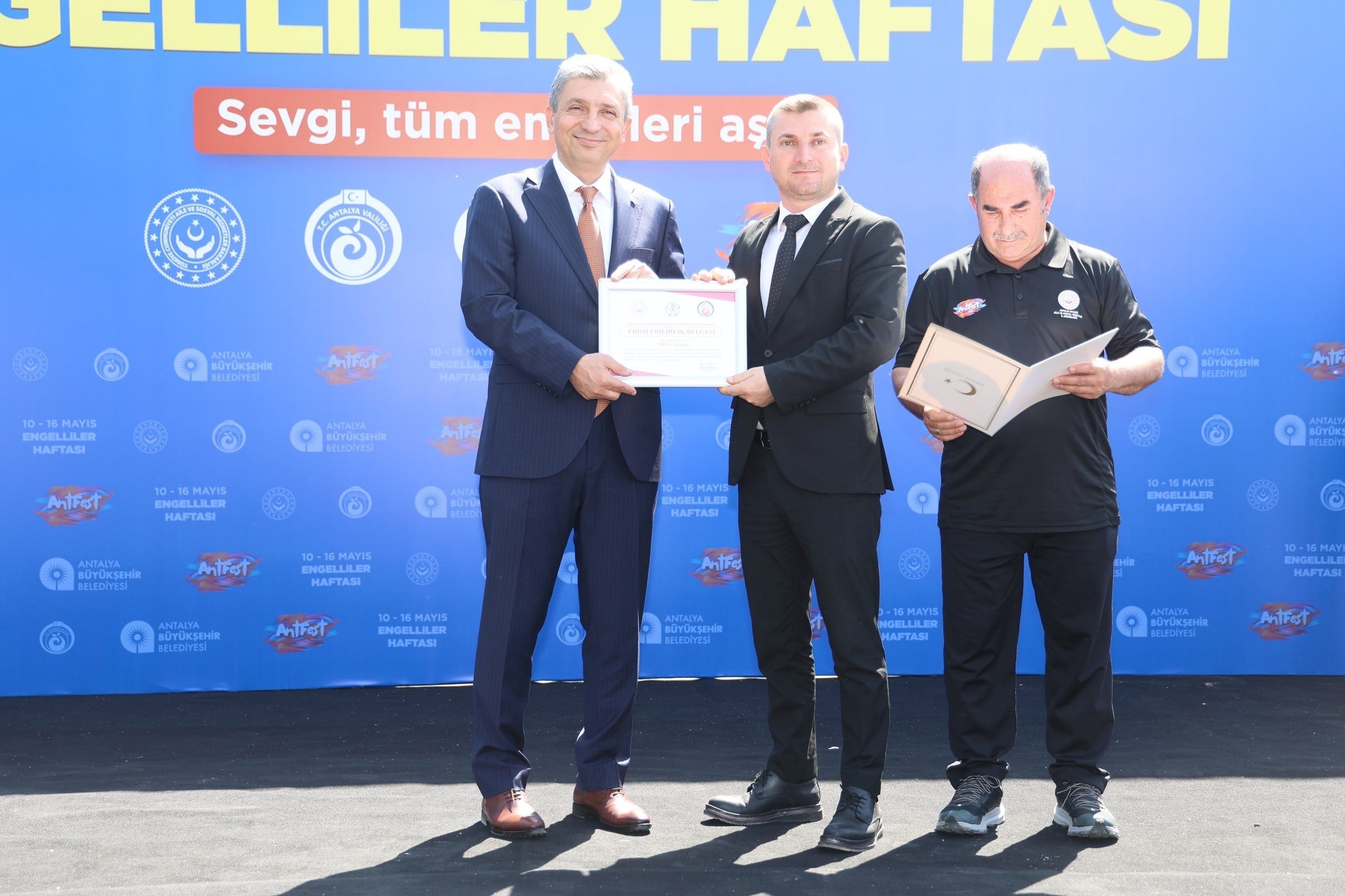 AKSU BELEDİYESİ’NE ERİŞİLEBİLİRLİK ÖDÜLÜ