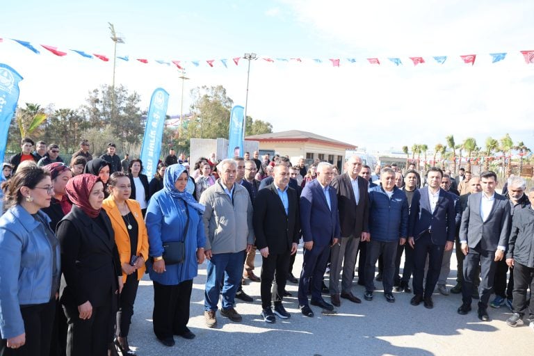 AKSU BELEDİYESİ HUZUR PLAJI HİZMETE AÇILDI