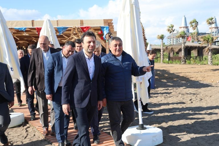 AKSU BELEDİYESİ HUZUR PLAJI HİZMETE AÇILDI