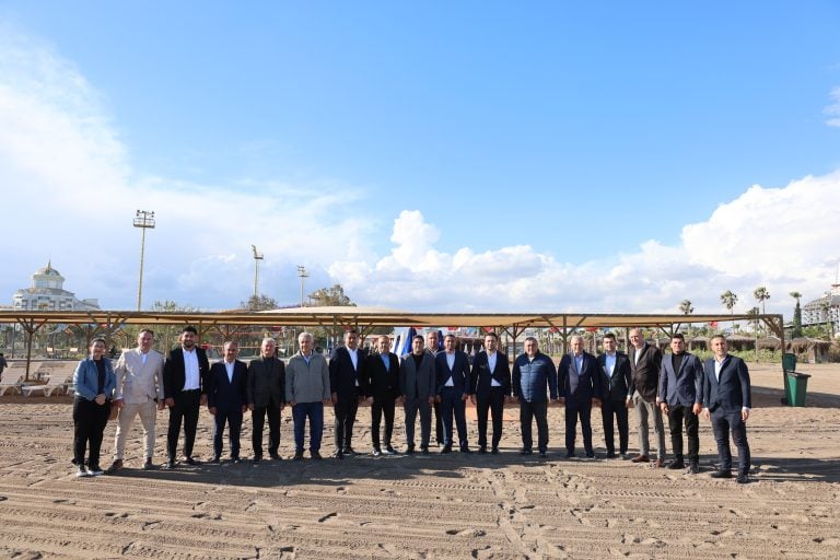 AKSU BELEDİYESİ HUZUR PLAJI HİZMETE AÇILDI