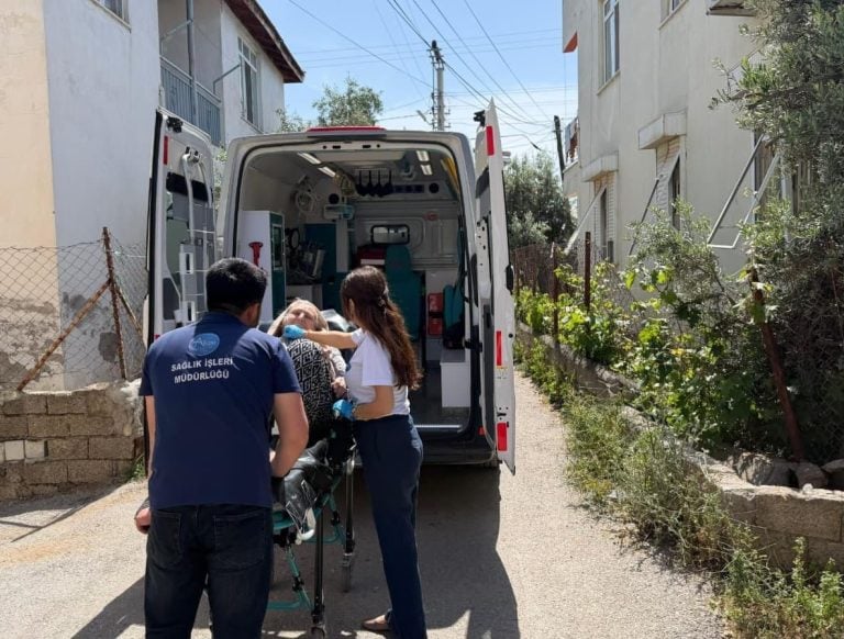 AKSU’DA HASTA ZİYARETLERİ DEVAM EDİYOR