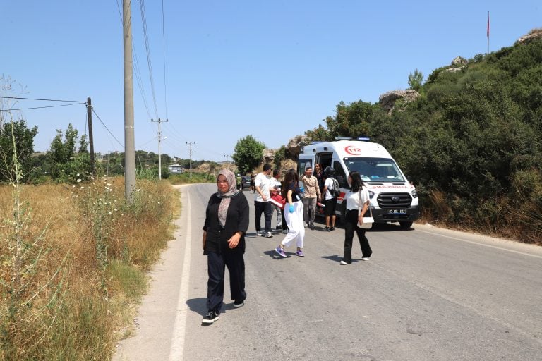 AKSU BELEDİYESİNDEN YARALI VATANDAŞA İLK MÜDAHALE