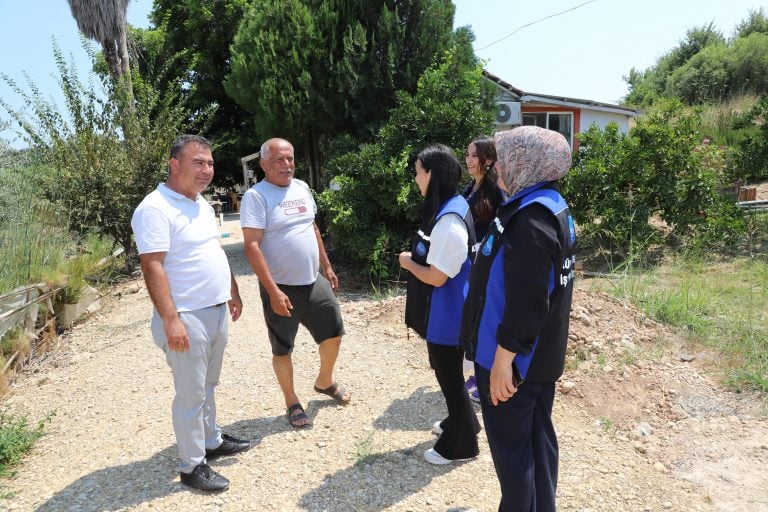 AKSU BELEDİYESİNDEN YARALI VATANDAŞA İLK MÜDAHALE