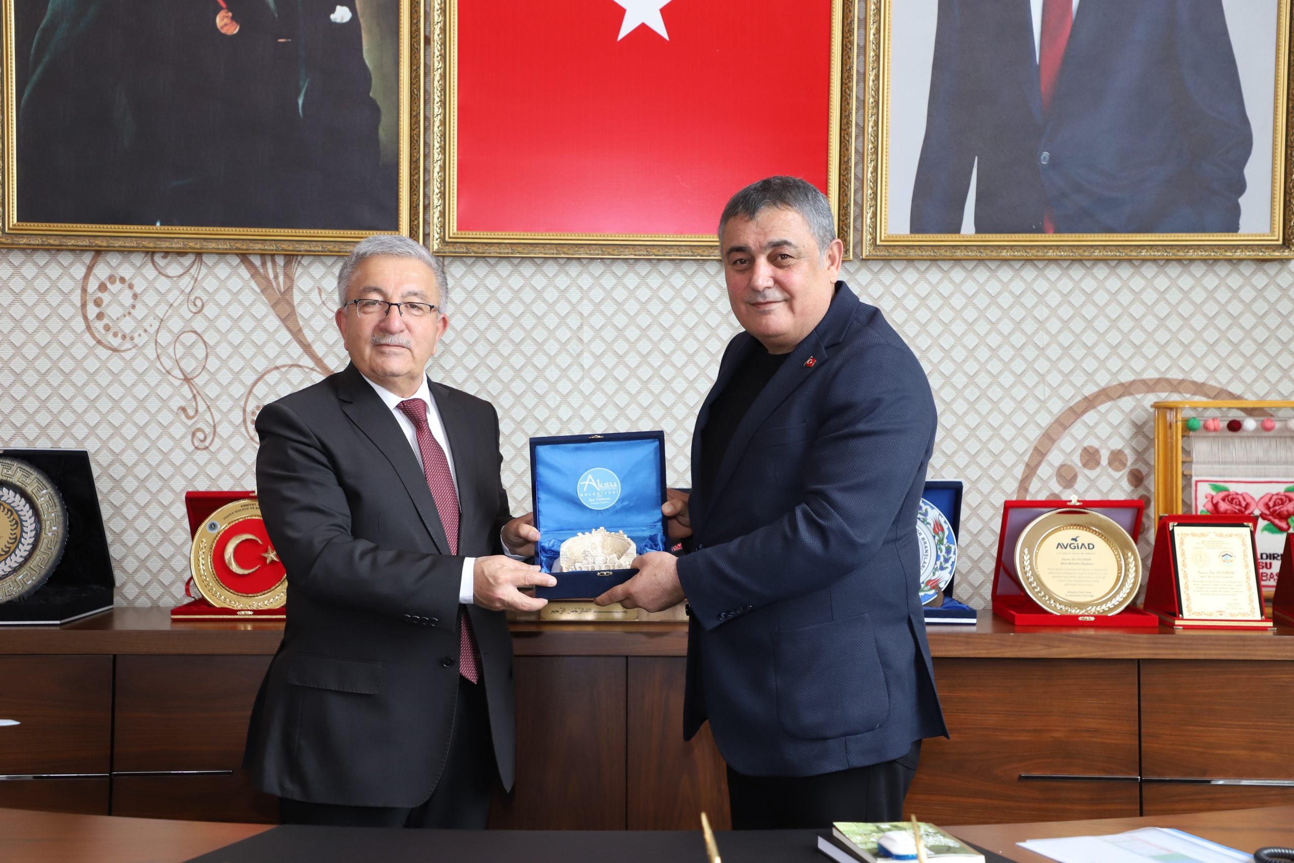 AKSU BELEDİYELERİ ARASINDA GÜÇ BİRLİĞİ PROTOKOLÜ İMZALANDI