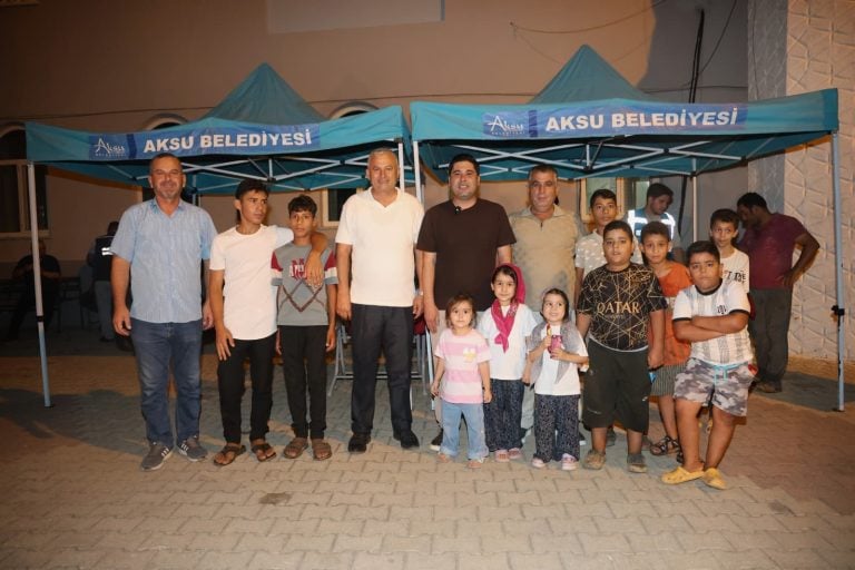 AKSU DA MEVLİD KANDİLİ FETTAHLI MAHALLESİNDE KUTLANDI