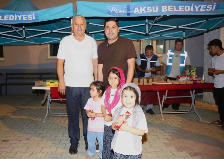 AKSU DA MEVLİD KANDİLİ FETTAHLI MAHALLESİNDE KUTLANDI