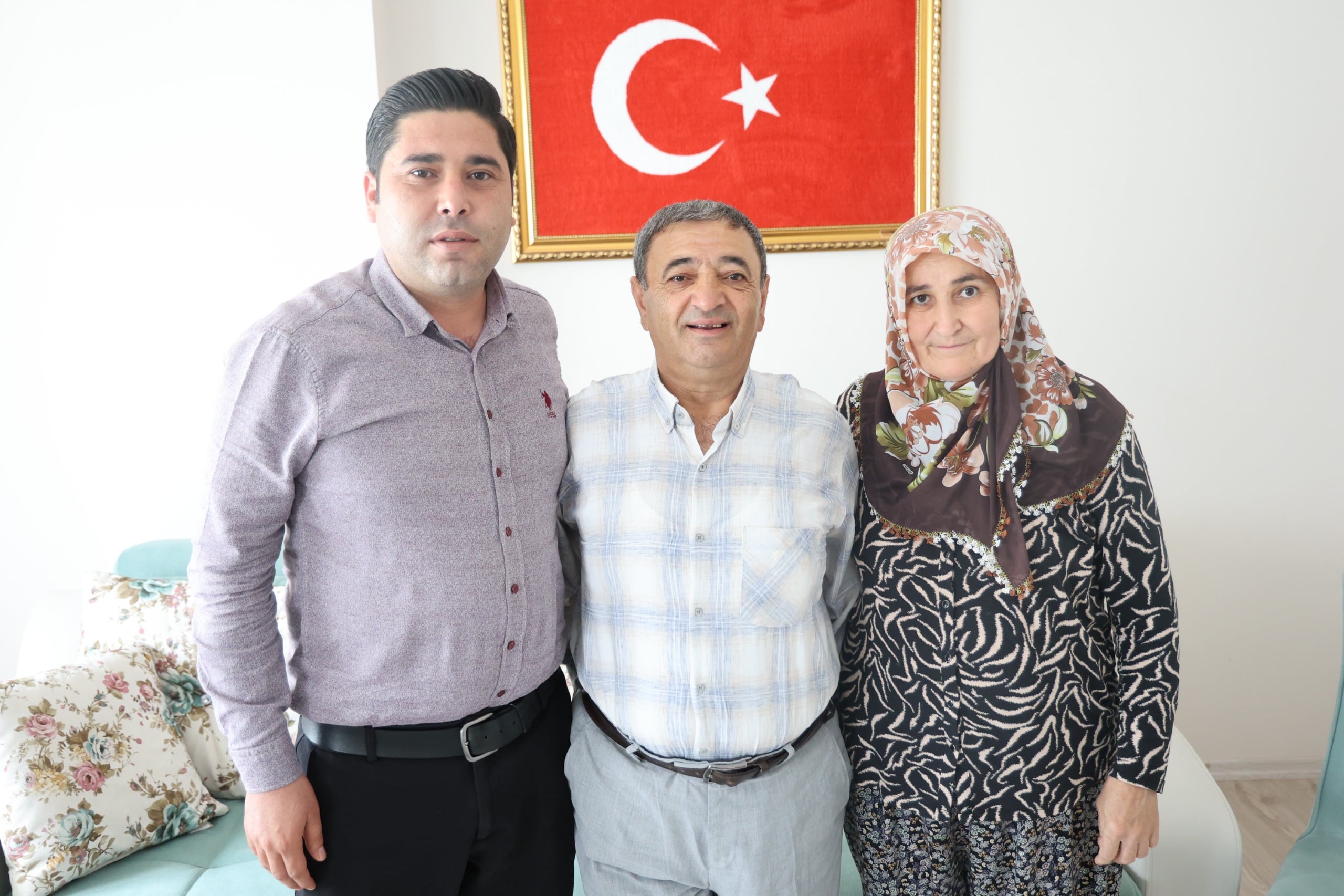 AKSU’DA BABALAR GÜNÜNDE, ŞEHİT AİLELERİNE VEFA ZİYARETİ