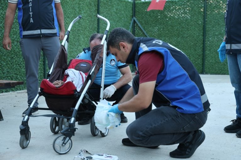AKSU’DA ZABITA EKİPLERİNDEN DİLENCİ DENETİMİ