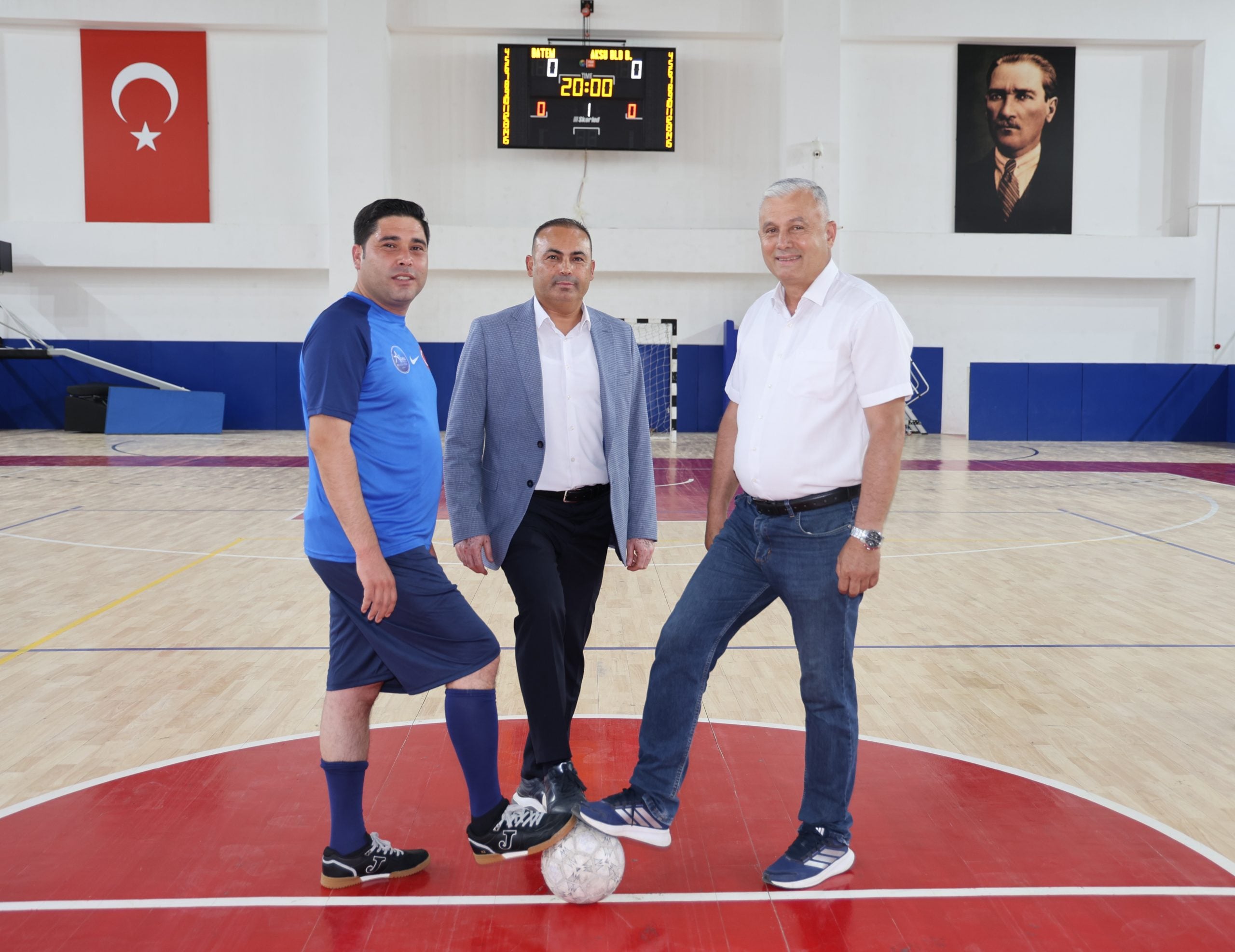 AKSU KURUMLAR ARASI FUTSAL TURNUVASI BAŞLADI
