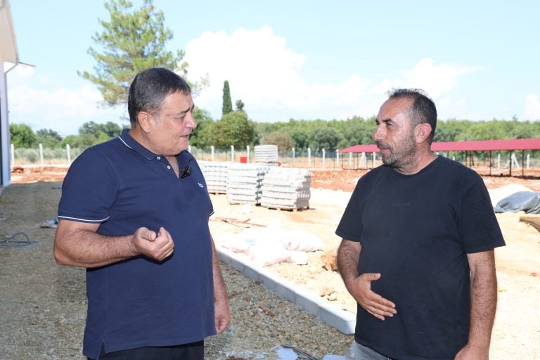BAŞKAN İSA YILDIRIM SAHADA AKSUYU GELECEĞE HAZIRLIYORUZ