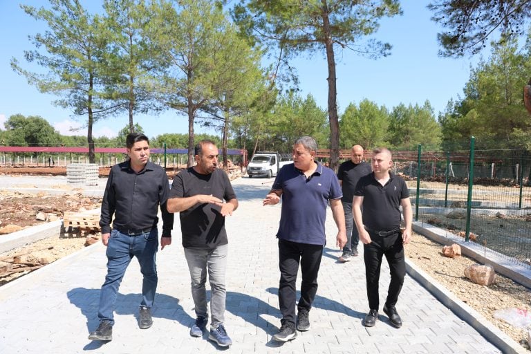 BAŞKAN İSA YILDIRIM SAHADA AKSUYU GELECEĞE HAZIRLIYORUZ