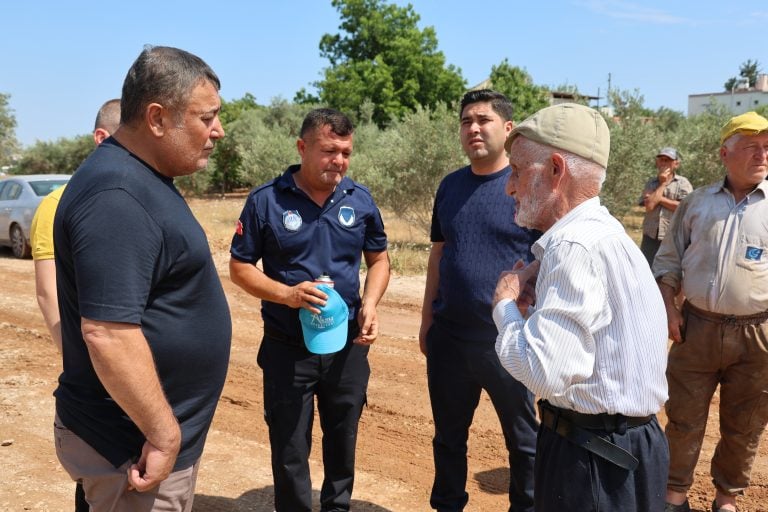 BAŞKAN İSA YILDIRIM SAHADA AKSUYU GELECEĞE HAZIRLIYORUZ