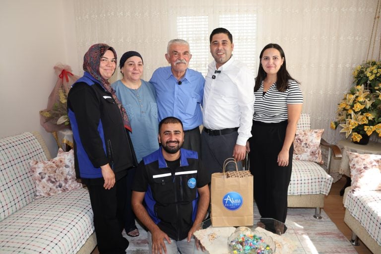 AKSU BELEDİYESİ’NDEN GAZİLERE VE GAZİ YAKINLARINA ANLAMLI ZİYARET