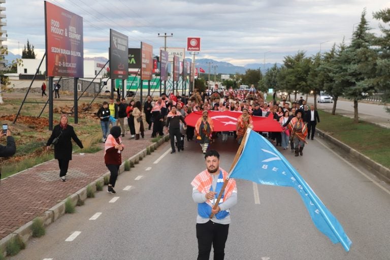 AKSU DA CUMHURİYET COŞKUSU YÖRÜK ŞENLİĞİYLE TAÇLANDI